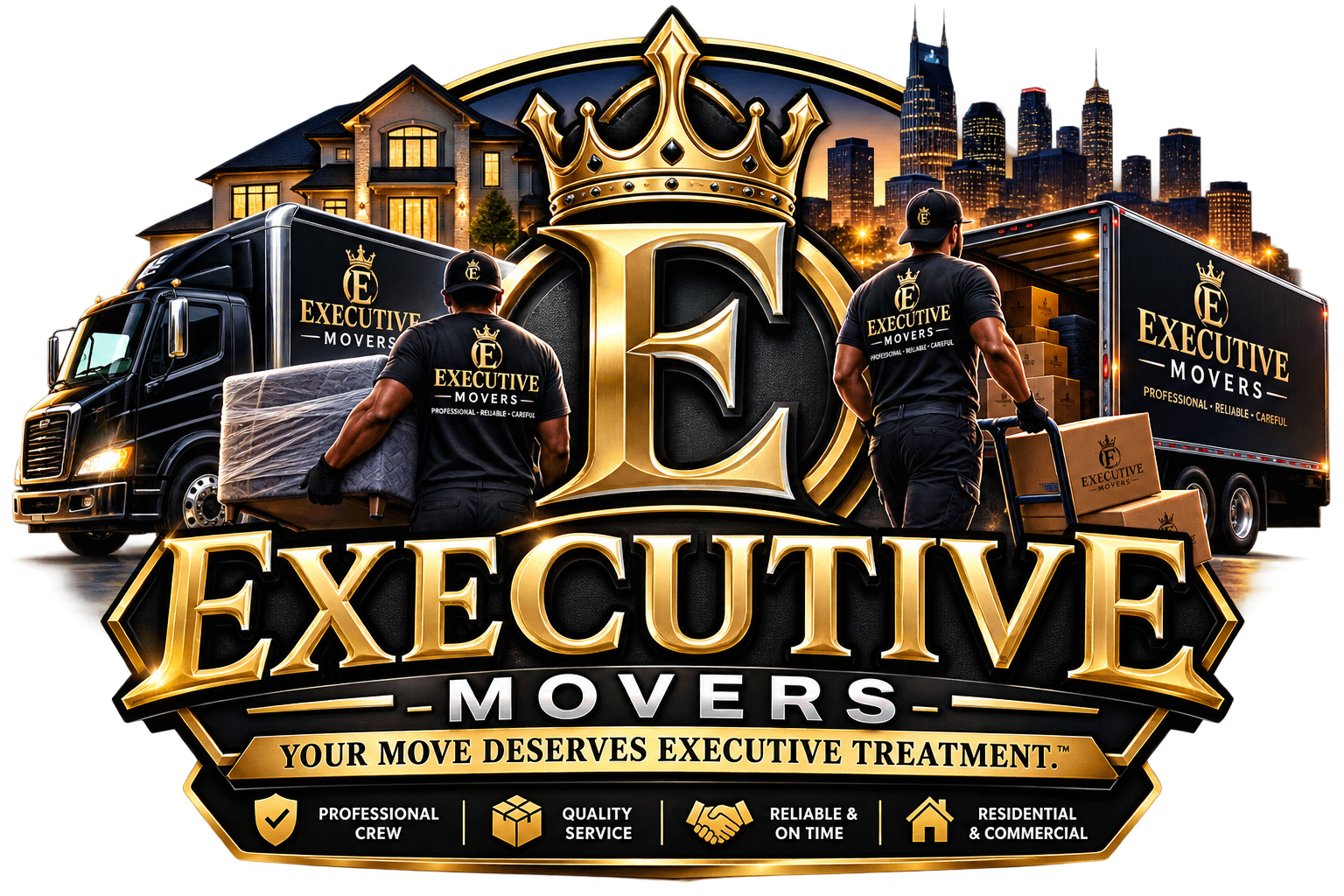Executive Movers logo