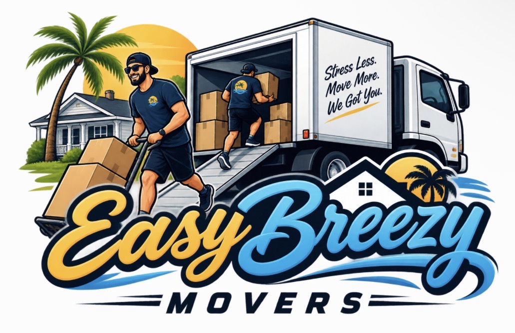 Easy Breezy Movers logo