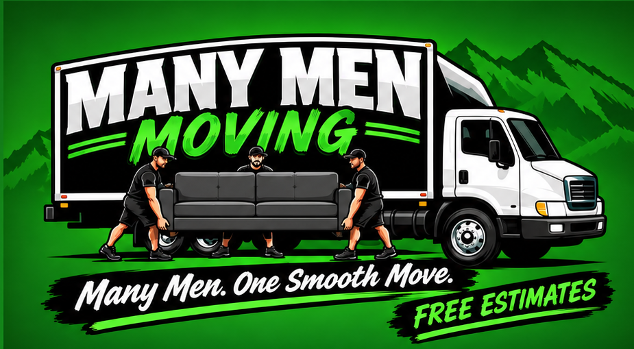 Many Men Moving logo